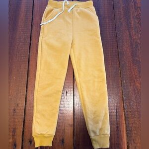 Cozy Yellow Joggers - Fleece Lined